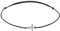 ZILIA Jewelry Armband Kreuz Black, M