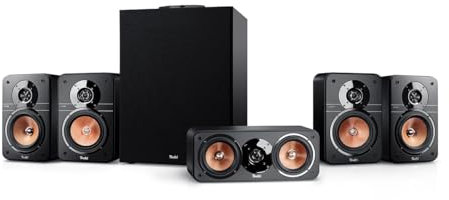Teufel Ultima 20 Concept Power Edition - 5.1 Surround Soundsystem, Komplettsystem Heimkino mit integriertem AV-Receiver, Bluetooth, Dolby Audio, USB-C-Soundkartenfunktion, HDMI ARC CEC