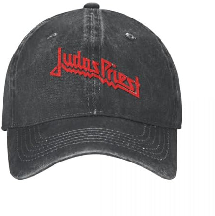 Unisex Mode Hip Hop Baseballkappe Judass Priester Baseballkappe Beliebte Band Ästhetik Unisex gewaschen Trucker Hut lässig Bedruckt Fitnessstudio Snapback Cap Geschenkidee Outdoor Geburtstagsgeschenk
