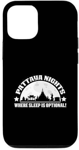 Hülle für iPhone 14 Pattaya Nights Where Sleep Is Optional Fun Nightlife