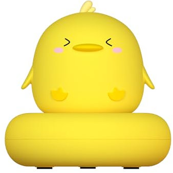 Lancoon Funny Duck Nachtlicht mit Skin Touching 3 Stufige Helligkeit Anpassung USB Wiederaufladbar Lange Lebensdauer der Batterie für Bedside Stillen Party Wohnzimmer Schlafhilfe