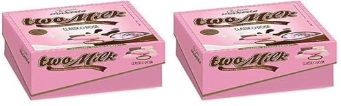 Confetti Maxtris Vassoio 500 Grammi Two Milk Classico Rosa, Cioccolato (Confezione da 2)