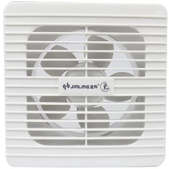 Attrezzatura di ventilazione 4/6/8 Pollici Estrattore Elettrico Ventilatore Di Scarico Aria Ventilatore Bagno Cucina Wc Finestra Parete Tubo Condotto La Di Scarico In Linea Aspiratore per bagno(4inch)