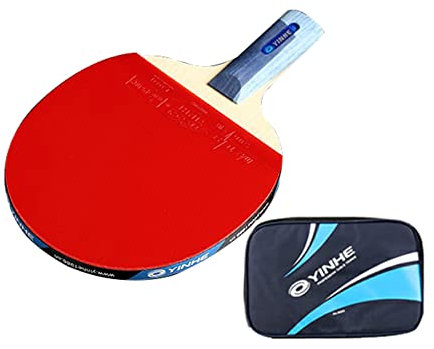 YJKKZQLB La Pala de Tenis de Mesa Tiene Buena Elasticidad, Alta Resistencia, Control de la Pelota y rotación, Pala de Ping Pong 5+2c/11 Estrellas/Mango Corto