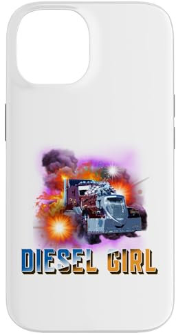 Diesel Girl Lkw-Fahrerin Truckerin Hülle für iPhone 14