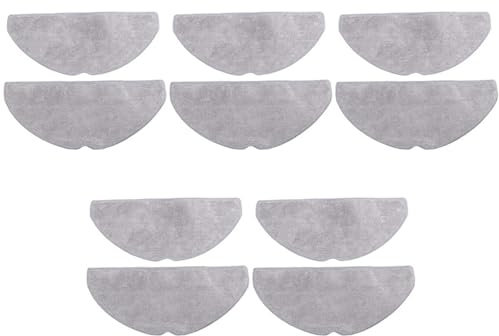 Lot De 10 Chiffons De Nettoyage Lavables For Aspirateur Robot Xiaomi E10, E12 Et B112