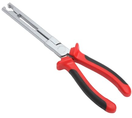 TMZELOA Pinza 9'' pinza bujía de precalentamiento pinza conector bujía herramienta bujía de precalentamiento – Apertura 0–90 mm y cabeza inclinada para sensor y reparación motor diésel