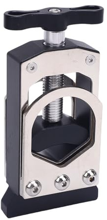 Fesjoy Precise Bike Saw Guide Adjustable 10-38mm Clamping for Round Irregular Pipes for Bike Enthusiasts Metal Material