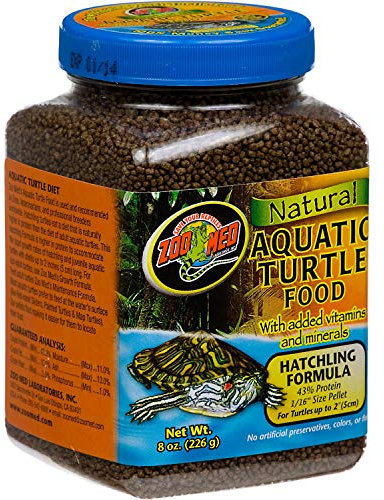 Zoomed Hatchling Formula Nourriture Naturel pour Tortue Aquatique 226 g