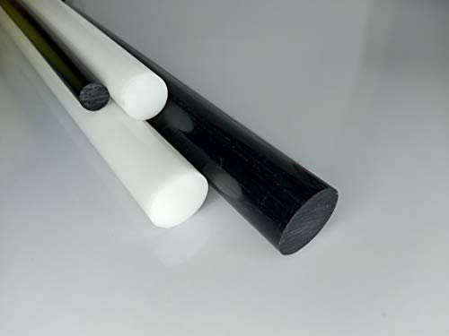 Rundstab aus POM schwarz Ø 40 mm, Lang 1000 mm Kunststoffrundstab alt-intech®