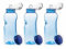 Greiner Lot de 3 gourdes en Tritan / BPA 0,5 l avec couvercle rabattable