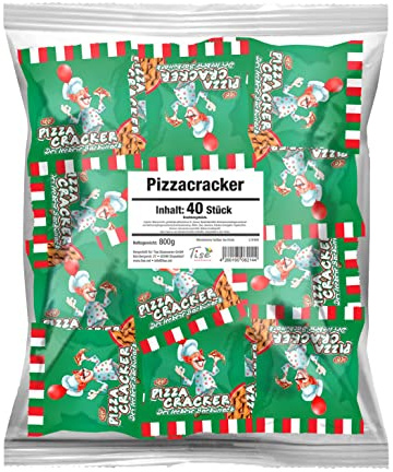 Tise Süsswaren Pizzacracker 40 stk. (800g) Karneval