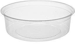 Vegware Compostable PLA Round Deli Containers 8oz - 1x500