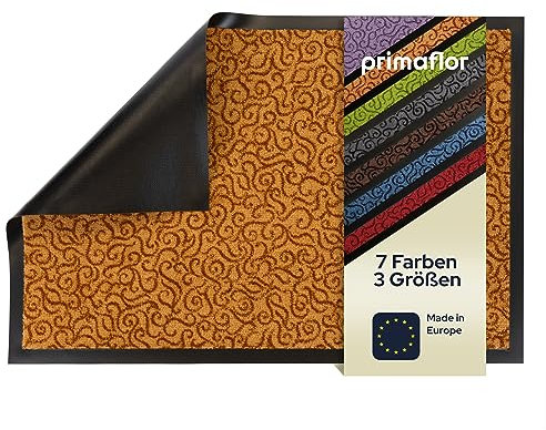 Primaflor Fußmatte - Brasil, 60x90 cm, Beige, Viele Größen und Farben, rutschfeste Schmutzfangmatte, Hochwertiger Fußabtreter, Sauberlaufmatte, Türvorleger für Flur und Eingang