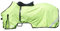 netproshop Sicherheit Pferde Reflex-Ausreitdecke mit Fleece Wasserabweisend Gelb Cob Full, Groesse:135