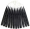 hdg Baumkerzen 12er Pack schwarz - handgefertigte Kerzen aus Dänemark Ø 1,3 cm / 12 cm