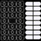 Blulu 100 Clips de Luz Navideña Clips de Luz Exterior Clips Adhesivos de Luces de Patio Ganchos de Luz Decorativa Autoadhesivos Mini Clips de Cables Clips de Decoración para Cadena de Luces de Hadas