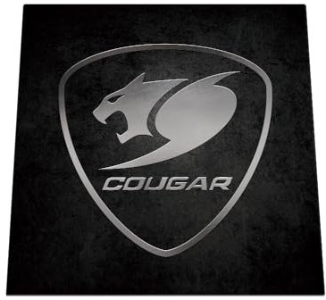 COUGAR Commander Alfombras para Juegos, Superficie de Tela no Tejida + Base de Goma Natural, L