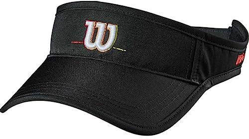 Wilson Unisex Cap with a Visor, Black, One Size
