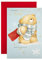 Hallmark Weihnachtskarte für Väter – niedliches Forever Friends-Design