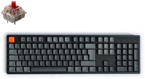 Keychron UK K10 Bluetooth RGB Backlit Soldered Linear Switches Aluminium Mac/PC Keyboard