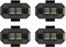WANGCL Lot de 4 lampes stroboscopiques à charge USB 7 couleurs pour drone télécommandé, voiture, moto, avion