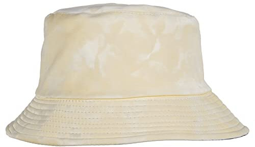 KYEYGWO Damen Reversible Fischerhut aus PU Leder, Doppelseitiger Buckethut Einfarbiger Eimer Hut Warmer Winterhut Freizeit Outdoor-Hut Sonnen Schlapphut, Beige