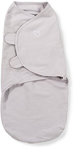 SwaddleMe Original Pucktuch, Größe Small/Medium, für Alter 0-3 Monate, 3-6kg bis zu 66cm lang, 1-Pack Baby Pucktuch Wickeldecke