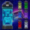Attivolife Game Water Bottle for Boys, Light up 3D Glowing LED Light - 14 OZ Tritan BPA Free - 7 Color Change - Drinking Cup Gift for Kid Child Gamer Lover School Holiday Camping Picnic Travel