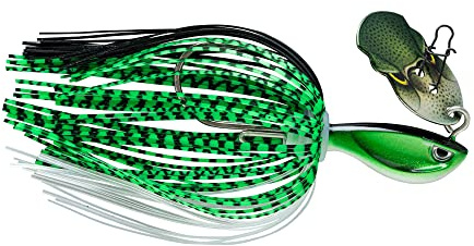 Rapala - Fischereiköder Rap -v Piked Bladed Jig Propeller Construction (Wismut) - Süßwasserköder fließen - Variable Schwimmtiefe - Größe 10 cm / 17g - Hergestellt in Estland - Babybass