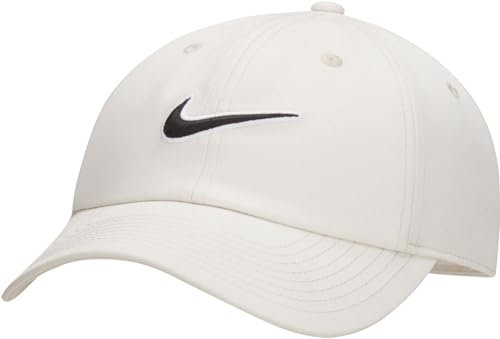 Nike FB5369-072 U NK Club Cap U CB SWSH L Hat Unisex Adult Light Bone/Black Größe M/L