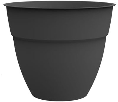 EDA Osaka – Maceta de Flores de diámetro 70 cm – Volumen 165 L – Ø 73,6 x 61,8 cm – Gris Antracita