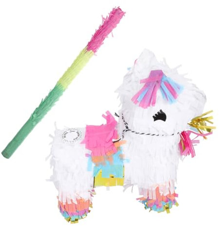 1 Satz Piñata Einhorn-pinata Cinco De Mayo-pinata Pinata Für Erwachsene Regenbogen-pinata Mit Zugschnur Mexikanische Pinata Po Ny Pinata Spielzeuge Kind Karton Requisiten Papier