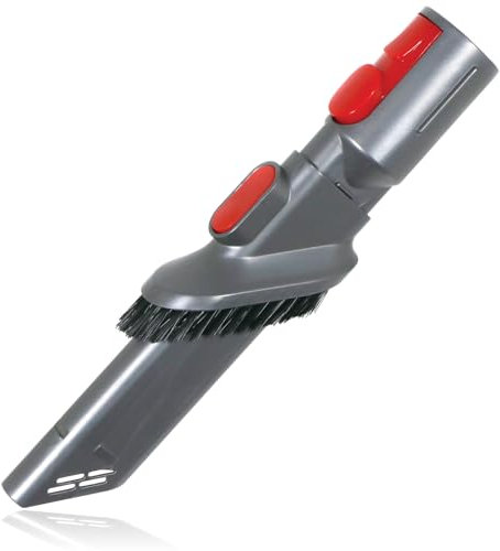Spares2go Short Crevice Tool Brush for Dyson V7 V8 V10 V11 V12 V15 SV10 SV11 SV12 SV14 SV15 SV16 SV17 Vacuum Cleaner