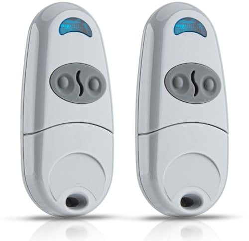 pour Came Top 432NA, 432SA, 432M, 432EE 433,92MHz Télécommande d'ouverture de Porte de Garage 2 pièces