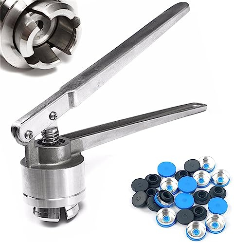 13-32 mm - Pince à sertir pour flacons - Entièrement en Aluminium/Aluminium-Plastique, Machine à sceller Portable/Sertisseuse médicale, Matériau en Acier Inoxydable 304 - Outils de scellage de boute