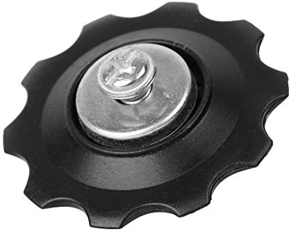 EAJORN Mountainbikes Schaltwerk Roller Kettenrad Lager Riemenscheibe Rennrad Führungsrad Fahrräder Teil 10T, Schwarz