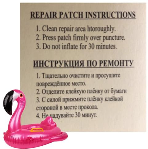 Lnhgh Kit de réparation de Patch de Piscine Gonflable, Patchs de Piscine - Patch pour piscines Hors Sol 30 pièces,Coussinets adhésifs pour Trous de Matelas pneumatique, Couverture de Piscine