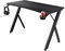 Trust Gaming GXT 712 Dynamus Scrivania 120 x 60 cm con Supporto per Cuffie e Portabicchiere, Struttura in Metallo, Sistema di Estione dei Cavi, Tavolo Gaming PC Computer Streaming Ufficio, Nero
