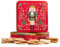Farmhouse® | Biscotti Inglesi Assortiti | Scatola Regalo Biscotti Mirtillo, Caramello Salato, Cioccolato Bianco, Frutta, Zenzero | Latta Schiaccianoci Natale