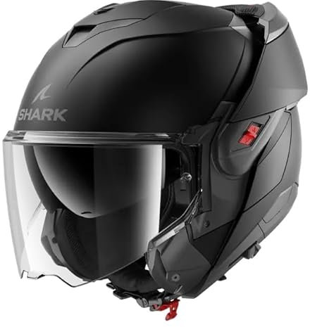 SHARK OXO Modularhelm Flip Back Schwarz matt KMA (XL)