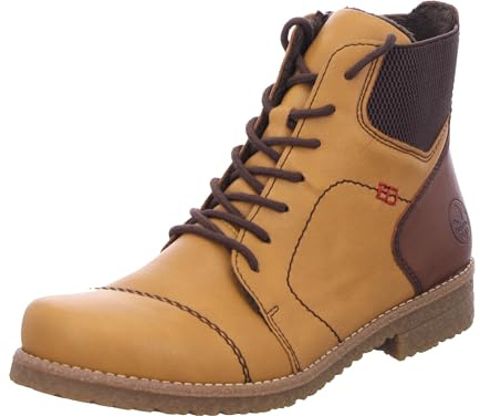 Rieker 73522-45 Schnürstiefel Synthetik Damen in grau