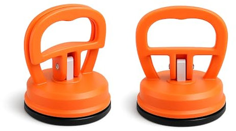 Ventouse Carrosserie 2 Pièces – Kit Debosselage Carrosserie Sans Peinture, Outil de Débosselage Auto Puissant pour Enlever Bosses, Soulever Verre, Carreau, Écran et Objets Lisses