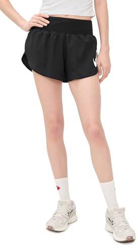Nike Damen Shorts W Nk Tempo FLW Swsh Mr Df Shrt