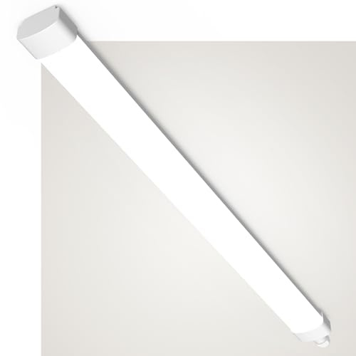 ANTENLICHT LED Feuchtraumleuchte 120CM in Neutralweiß 4000K 36W 4000Lumen, IP65 Wasserdicht Nassraumleuchte Kellerleuchte Feuchtraumlampe für Werkstatt Flur Treppe Garage Abstellraum Keller Büro