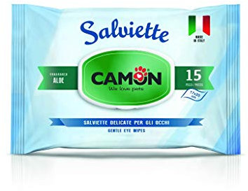Camon TOALLITAS para Limpieza DE Ojos 15UND Aloe