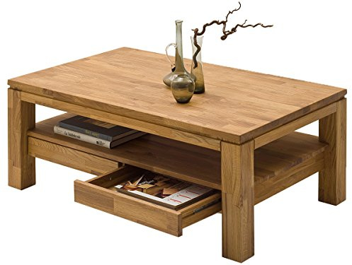 möbelando Couchtisch Holztisch Wohnzimmertisch Sofatisch Tisch aus Massivholz Gordon II