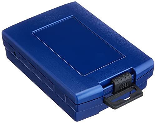 Industrie-Kunststoffbox dunkelblau STB 3-K leer 3-tlg. für HSS-Stufenbohrer 4-12/4-20/6-30