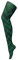 Sock Snob - Ladies Thick Coloured 80 Denier Opaque Patterned Winter Fashion Tights (8-14 UK 36/42, Cable Green)