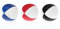 Play Juggling - 3er-Set Jonglierbälle Play BEANBAGS - Blau - Rot - Schwarz, 115 g, 65 mm